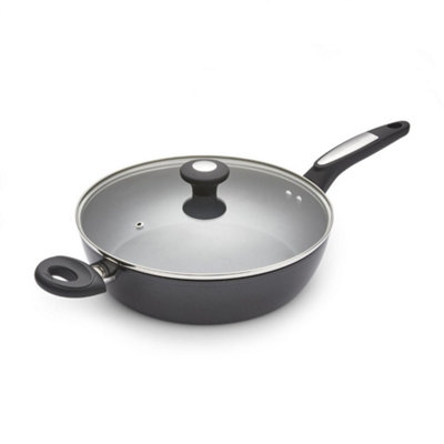 Morphy Richards 28Cm Forged Aluminium Lidded Saute Pan