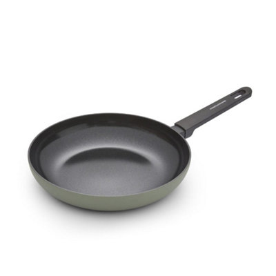 B&Q -  28Cm Recycled Aluminium Frying Pan
