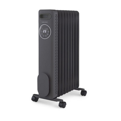 B&Q -  Heatflux 2Kw Digital Oil Filled Radiator With Remote Control Grey - Image 13