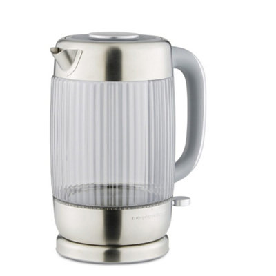 Morphy Richards Lantern Ribbed Kettle, 1.5L, 3Kw Rapid 1.5 Litres, Smoked - Image 12