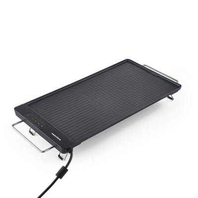 B&Q -  Tabletop Electric Teppanyaki Griddle Bbq Hot Plate 52 X 28Cm