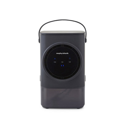 Morphy Richards Unisex Grey Flexi Freeze Rechargeable Travel & Desk Top Mini Personal Air Cooler In 1L - Image 2