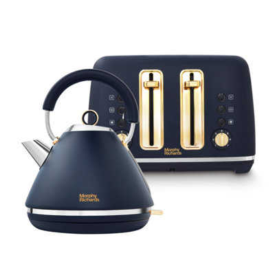 Morphy Richards Unisex Blue Accents Kettle And Toaster Set In - Image 7