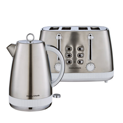 Morphy Richards Mexborough Kettle & Toaster Bundle White from B&Q