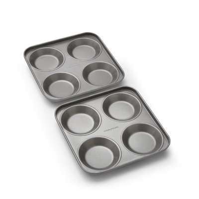 B&Q -  4 Cup Yorkshire Pudding Tray Set