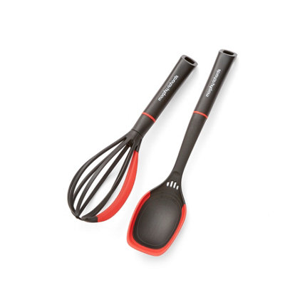 Morphy Richards Whisk And Solid Spoon Utensil Set