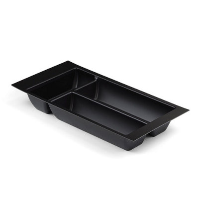 300mm Black Cutlery Tray For Blum Tandembox 422mm Long X 212mm Wide from B&Q