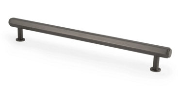 224mm Dark Bronze Hexagon Cabinet Handle Kitchen Cupboard Door Drawer Pull Wardrobe Furniture Replacement from B&Q