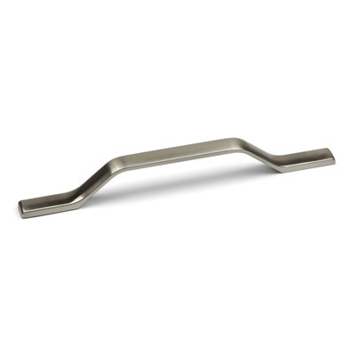B&Q 160Mm / 192Mm Satin Brushed Nickel Cabinet Handle Furniture Door Drawer Cupboard Wardrobe Upcycle Silver/Light