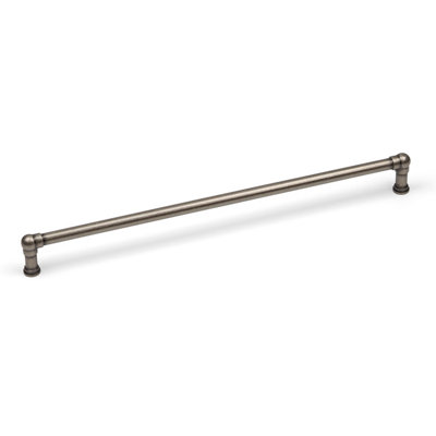 320mm Antique Pewter Cabinet Handle Kitchen Drawer Cupboard Industrial Pipe Pull from B&Q
