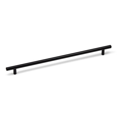 320mm Matt Black Cabinet Handle T-Bar Cupboard Door Drawer Pull Wardrobe Furniture Replacement Upcycle from B&Q