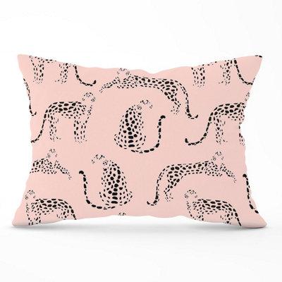 Warren Reed Designer Abstract Leopard Pattern Cushions 33Cm X 48Cm from B&Q