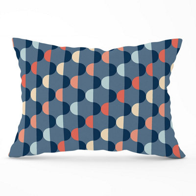 Warren Reed Designer Geometric Pattern Cushions 33Cm X 48Cm from B&Q