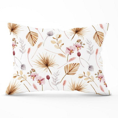 B&Q -  Watercolour Orchids Cushions 33Cm X 48Cm