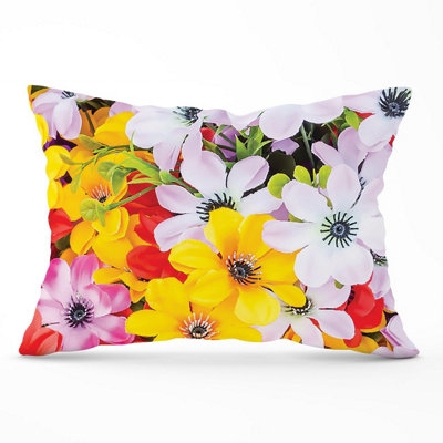 Warren Reed Designer Spring Flowers Cushions 33Cm X 48Cm from B&Q