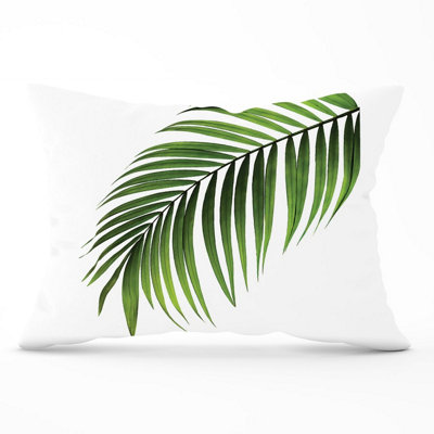 B&Q -  Single Palm Leaf Cushions 33Cm X 48Cm