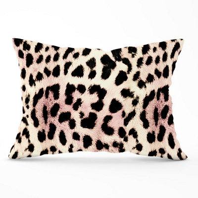 Warren Reed Designer Leopard Hide Cushions 33Cm X 48Cm from B&Q