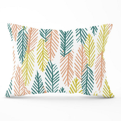 Warren Reed Designer Scandinavian Style Foliage Cushions 33Cm X 48Cm from B&Q