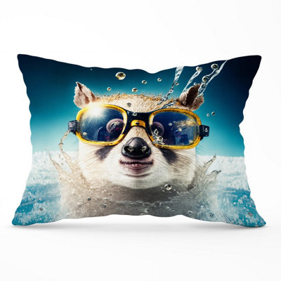 Warren Reed Designer Dormouse Splashart Cushions 33Cm X 48Cm from B&Q