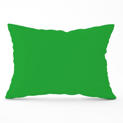 B&Q -  Clover Green Cushions 33Cm X 48Cm