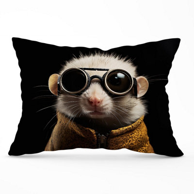 Warren Reed Designer Realistic Doormouse Cushions 33Cm X 48Cm from B&Q