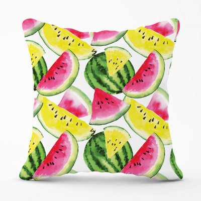 Warren Reed Designer Colourful Melon Pattern Outdoor Cushion 45Cm X 45Cm from B&Q