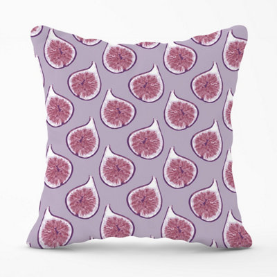 B&Q -  Modern Fig Pattern Outdoor Cushion 45Cm X 45Cm