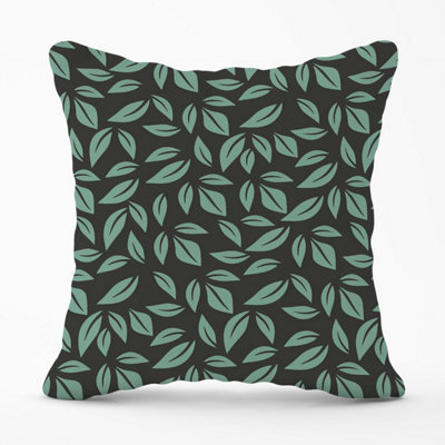 B&Q -  Delicate Leaf Outdoor Cushion 45Cm X 45Cm