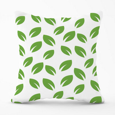 Warren Reed Designer Leaves Pattern Outdoor Cushion 45Cm X 45Cm from B&Q