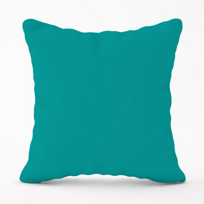 Warren Reed Designer Teal Blue Outdoor Cushion 45Cm X 45Cm from B&Q