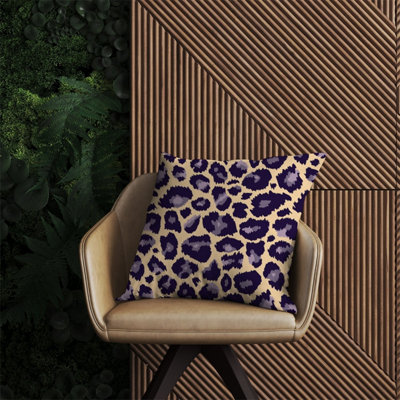 Warren Reed Designer Leopard Print Outdoor Cushion 60Cm X 60Cm from B&Q