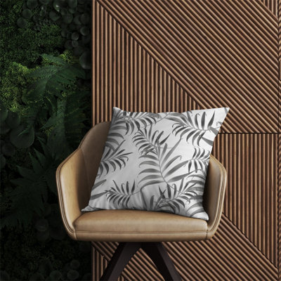 Warren Reed Designer Hawaiian Style Palm Leaves Outdoor Cushion 60Cm X 60Cm from B&Q