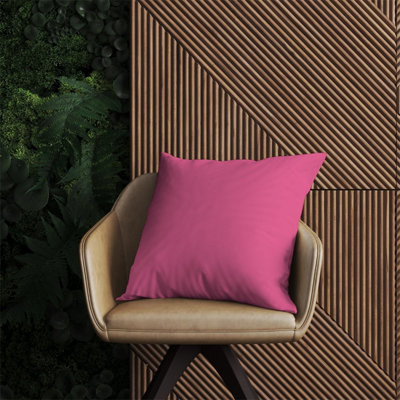 Warren Reed Designer Hot Pink Outdoor Cushion 60Cm X 60Cm from B&Q