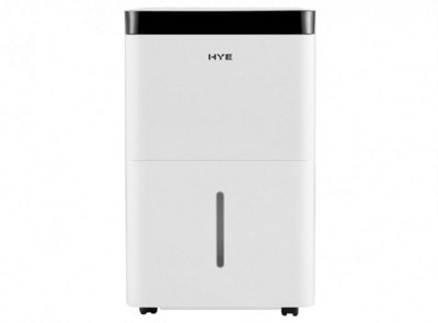 Hye 30L/day Portable Dehumidifier With 5 Modes3.4L Water Tank24Hr TimerWhiteSa01Dh30L02 from B&Q
