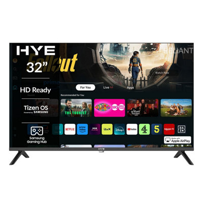 Hye 32" Hd Ready Tizen Os Wifi Frameless Smart Tv32Hds1008 from B&Q