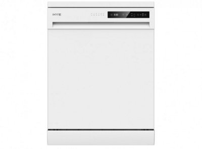 Hye 60Cm Freestanding 14 Place Settings DishwasherWhiteDw0114Pw25 from B&Q