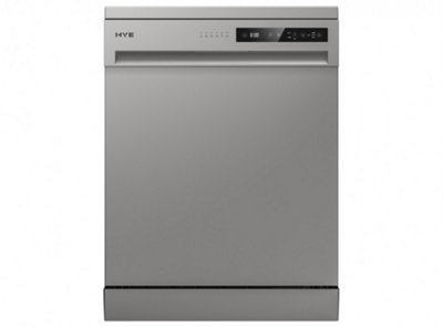 Hye 60Cm Freestanding 14 Place Settings DishwasherSilverDw0114Ps25 from B&Q