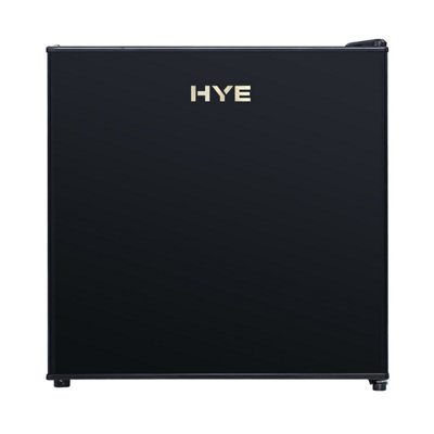 Hye Mini Fridge 46 Litre Table Top Quiet Drinks FridgeBlack Rf01Mbf46B23 from B&Q