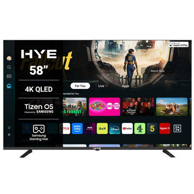 B&Q -  58 Inch 4K Qled Tizen Os Wifi Frameless Smart Tv58Qleds2048