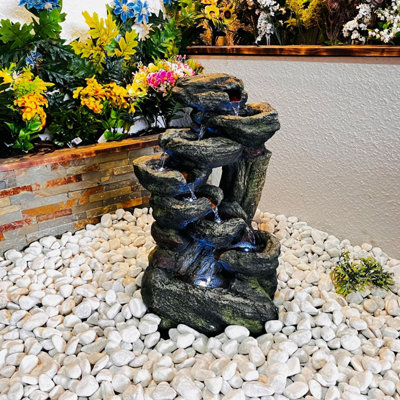 Outdoor Living UK Harmony Rock Cascade  Tr/23180-S1.a.d from B&Q