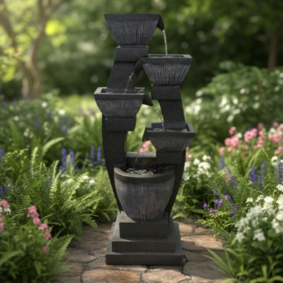 Outdoor Living UK Lela Water Feature Without Cover from B&Q