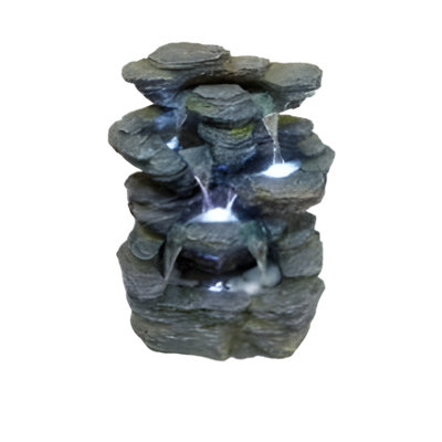 Outdoor Living UK Solar Hoki Water Feature Without Cover from B&Q