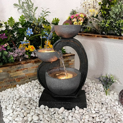 B&Q -  Fantasy Falls Contemporary Water Feature Without Cover