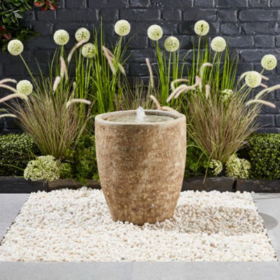 Outdoor Living UK Altico Camille Water Feature With Cover from B&Q