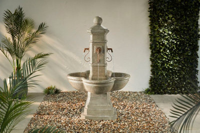 B&Q -  Courtyard Contemporary Water Feature Without Cover