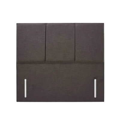 B&Q -  York Floor Standing Headboard 2Ft6 Small SingleLino Charcoal