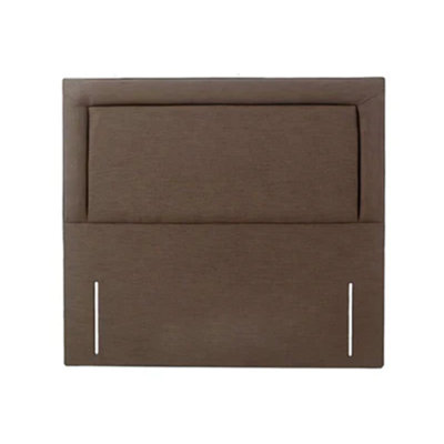 B&Q -  Venice Floor Standing Headboard 4Ft6 DoubleWool Chestnut