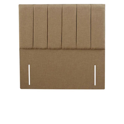 B&Q -  Legacy Floor Standing Headboard 4Ft Small DoublePlush Beige