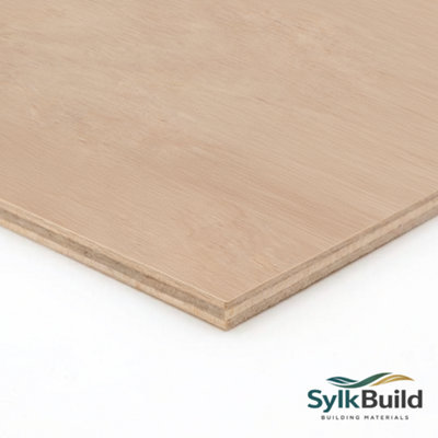 Sylkbuild Hardwood  Plywood Board 4mm1525mm X 915mm (5Ft X 3Ft) from B&Q