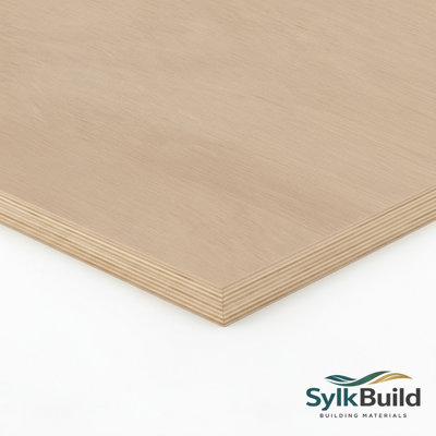 Sylkbuild Hardwood  Plywood Board 25mm1525mm X 610mm (5Ft X 2Ft) from B&Q